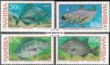 *Známky Namíbia 1994 Ryby a rybolov, nerazítkovaná séria MNH