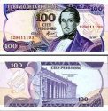*100 Pesos Oro Kolumbia 1977 P418a UNC