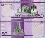*50 Pesos Oro Dominikánska Republika 2008-19, P189 UNC