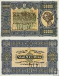 100 000 korona Maďarsko 1923 - REPLIKA
