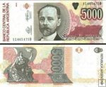 *5000 Australes Argentína 1989-91, P330 UNC