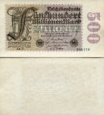 *500 Miliónov marek Nemecko 1923, P110 AU/UNC