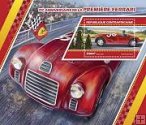 Stredoafrická republika Miniatúrny hárok 2017 MNH Ferrari