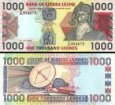 *1000 Leones Sierra Leone 2003, P24b UNC *1000 Leones Sierra Leone 2003, P24b UNC