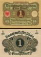 *1 Marka Nemecko 1920 P58 AU, Darlehnskassenscheine *1 Marka Nemecko 1920 P58 AU, Darlehnskassenscheine