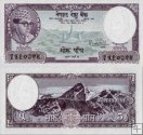*5 Mohru Nepál 1960, P9 UNC