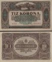 *10 maďarských korún Maďarsko 1920, P60 UNC