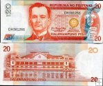 *20 Piso Filipíny 2003-11, P182 UNC