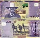 *200 Dolárov Namíbia 2012-2022, P15 UNC