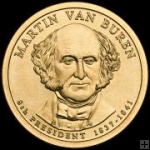 *Prezidentský 1 dolár USA 2008 P, 8. prezident M. Van Buren