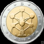 *2 Euro Belgicko 2006, Atómium Brusel