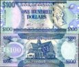 *100 guyanských dolárov Guyana 2005-22 P 36 UNC