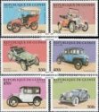 *Známky Guinea 1998 Staré autá, MNH nerazítkovaná séria