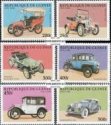 *Známky Guinea 1998 Staré autá, MNH nerazítkovaná séria *Známky Guinea 1998 Staré autá, MNH nerazítkovaná séria