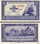 *2 Dong Južný Vietnam 1955, P12a AU/UNC