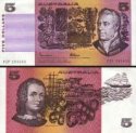 *5 Dolárov Austrália 1974-91, P44 UNC
