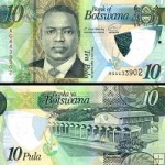 *10 Pula Botswana 2020 (2021) P36b UNC
