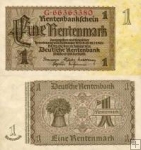 *1 Rentemarka Nemecko 1937, P173b UNC