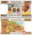 *500 Frankov Kongo (Central African States) 2002 P106Td UNC *500 Frankov Kongo (Central African States) 2002 P106Td UNC