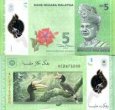 *5 Ringitt Malajzia 2012-25, polymer P52 UNC *5 Ringitt Malajzia 2012-25, polymer P52 UNC