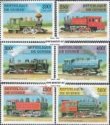 *Známky Guinea 1997 Parné lokomotívy, séria MNH