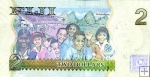 *2 fidžijské doláre Fidži 2007, P109 UNC