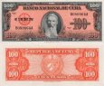 *100 Pesos Kuba 1959, P93 AU *100 Pesos Kuba 1959, P93 AU