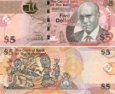 *5 bahamských dolárov Bahamy 2015, P78A UNC *5 bahamských dolárov Bahamy 2015, P78A UNC