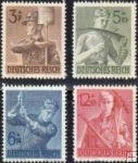 *Známky Nemecká ríša 1943 Pracovné jednotky, MNH