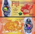 *100 centov Fiji 2022 P123 UNC, polymer *100 centov Fiji 2022 P123 UNC, polymer