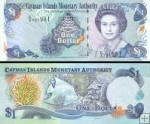 *1 Dolár Kajmanské ostrovy 2001, P26 UNC