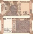 *10 Rupií India 2017-2024, P109 UNC