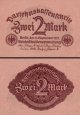 *2 Marky Nemecko 1922, P62a UNC, Weimarská republika *2 Marky Nemecko 1922, P62a UNC, Weimarská republika