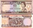 *1 fidžijský dolár Fidži 1980, P76a UNC *1 fidžijský dolár Fidži 1980, P76a UNC