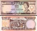 *1 fidžijský dolár Fidži 1980, P76a UNC