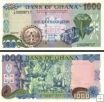 *1000 Cedis Ghana 1996, P29b UNC