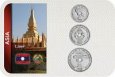 Sada 3 ks mincí Laos 10 - 50 centov 1952 v blistri bezchybné Sada 3 ks mincí Laos 10 - 50 centov 1952 v blistri bezchybné