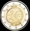 *2 Euro Španielsko 2009, 10. výročie HMÚ
