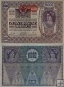 *10 000 Kronen Rakúsko 1919, pretlač P66 AU