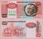 *500 Novo Kwanza Angola 1987, P123 UNC