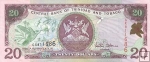 **20 Dolárov Trinidad a Tobago 2002, P44b UNC