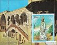 Známky Fujeira 1972 Orient razítkovaný hárček Známky Fujeira 1972 Orient razítkovaný hárček