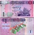*1 Dinár Líbya 2013, P76 UNC