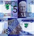 *5 škótskych libier Škótsko 2015 CB, polymer P229N UNC *5 škótskych libier Škótsko 2015 CB, polymer P229N UNC