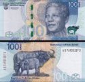 *100 Randov Južná Afrika 2023, Mandela P151a UNC