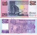 *2 doláre Singapúr 1998, P37 UNC