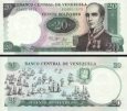 *20 Bolívares Venezuela 1987, P71 UNC *20 Bolívares Venezuela 1987, P71 UNC