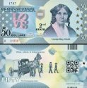 *USA 50 Dollars 2014 2. štát - Pennsylvania, polymer