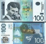 *100 Dinárov Srbsko 2006, P49a UNC