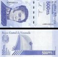 *500 000 Bolívares Venezuela 2020, P113 UNC *500 000 Bolívares Venezuela 2020, P113 UNC